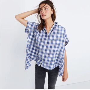 Madewell Central Open Back Shirt XS